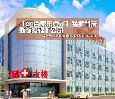 【ag百家乐登录】猛狮科技拟参投锂矿公司(图1) ag百家乐官方