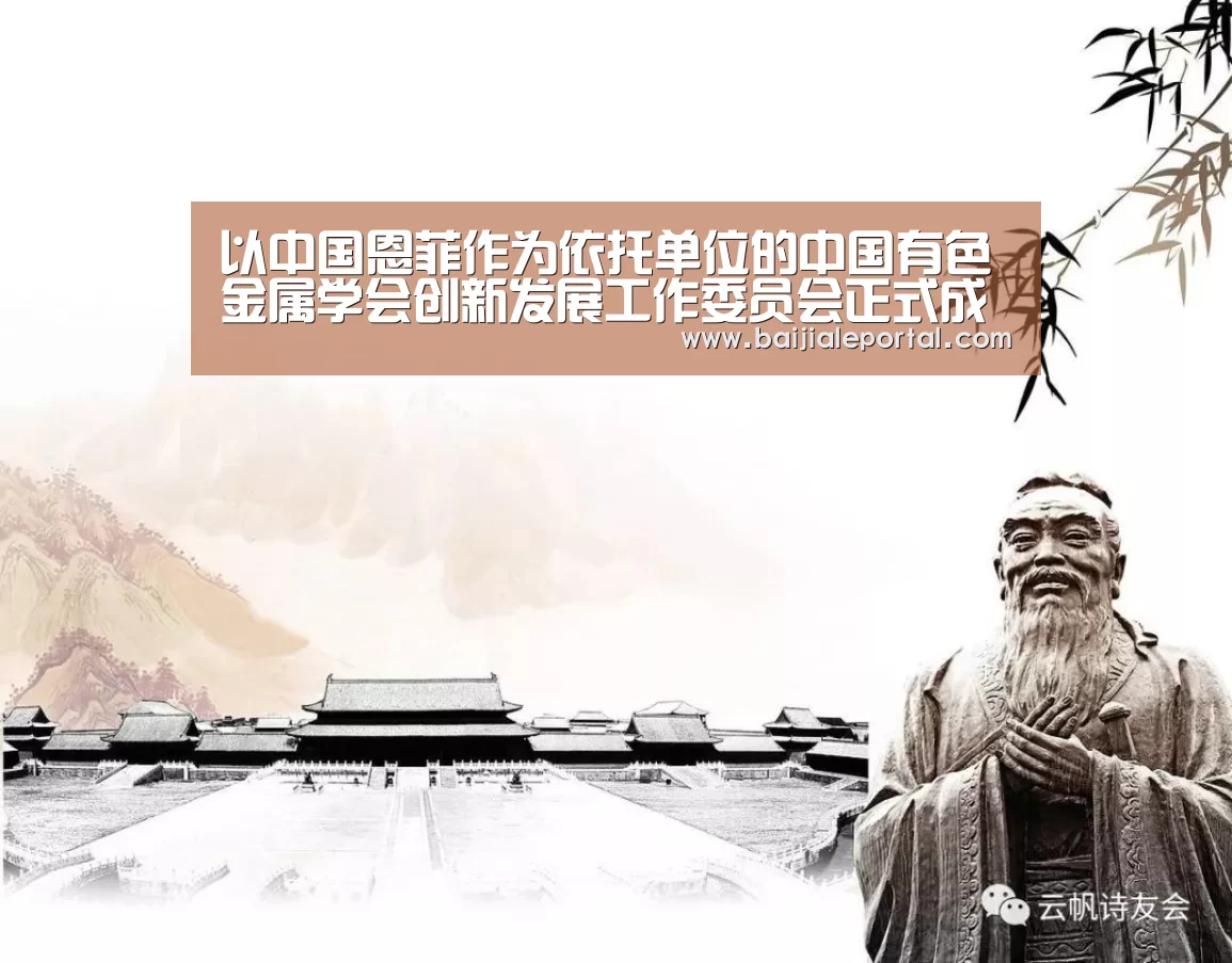 以中国恩菲作为依托单位的中国有色金属学会创新发展工作委员会正式成立【ag百家乐】(图2) ag百家乐